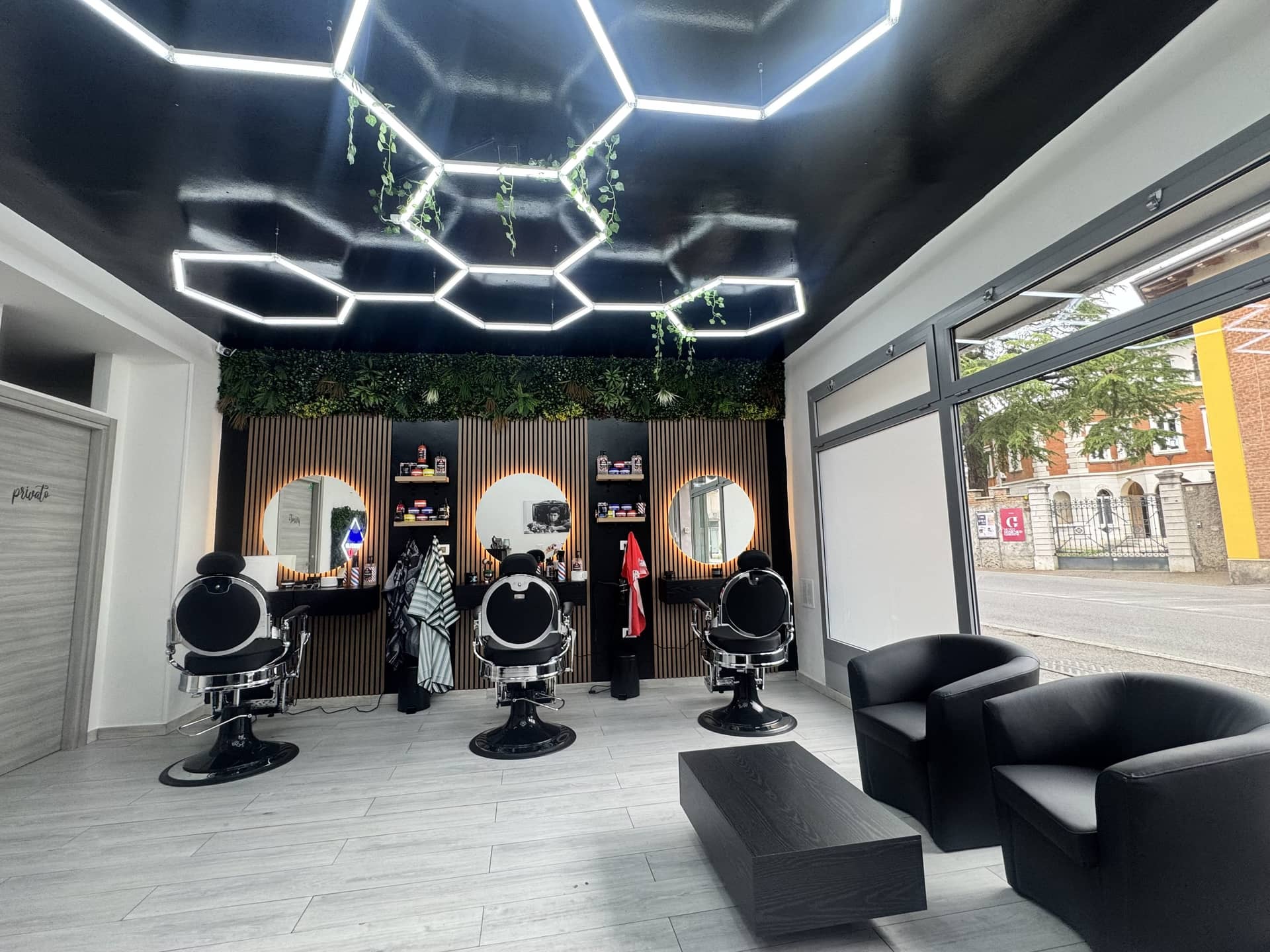 Interno barbershop